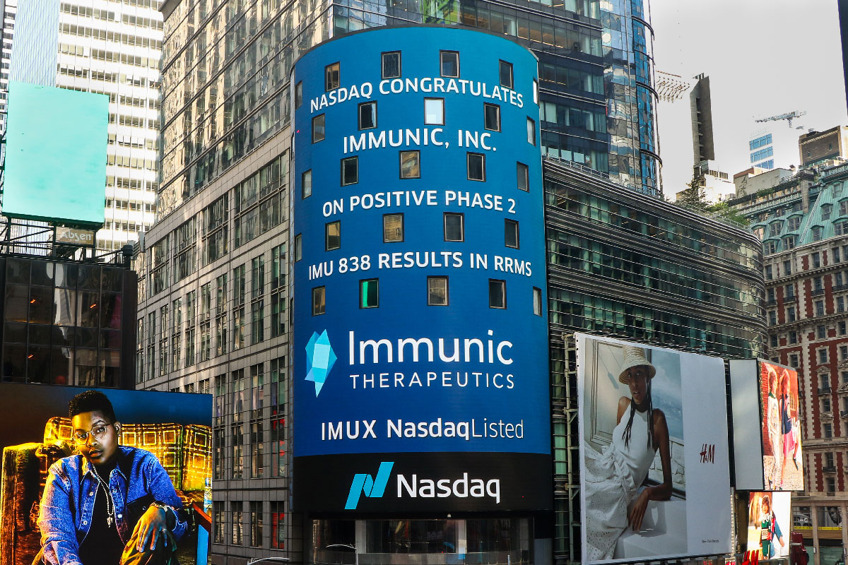 Immunic Therapeutics NASDAQ